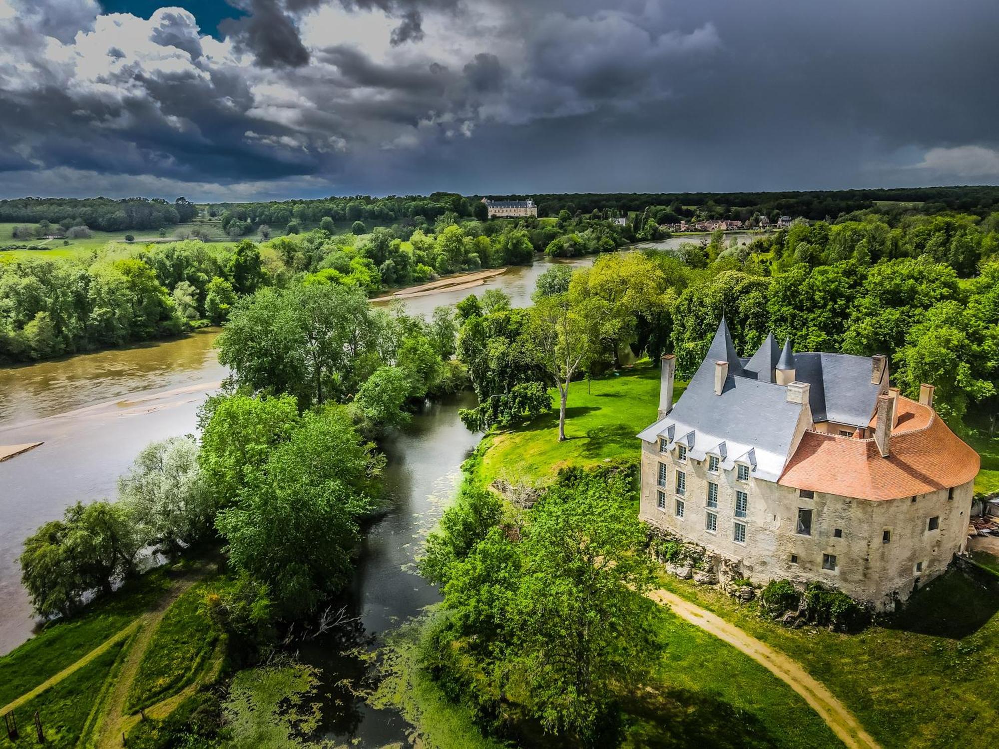 Chambre D'Hote, Chateau De Meauce Louise Et Marie Saincaize-Meauce Exteriér fotografie